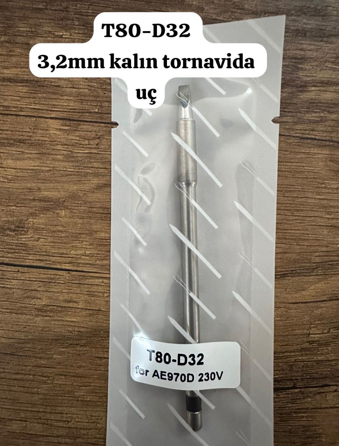 Atetool T80-D32 Kalın Havya Ucu